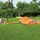 BESTWAY H2OGO! Turbo Splash Wasserpark mit Dauergebläse 365 x 320 x 275 cm