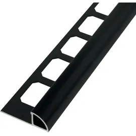 Fliesen Alfers Dural Fliesenprofil Winkel 10 mm Aluminium silber gebürstet 2,50 m