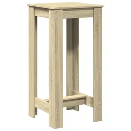 vidaXL Bartisch Sonoma-Eiche 51 x 50 x 103,5 cm Braun