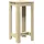 vidaXL Bartisch Sonoma-Eiche 51 x 50 x 103,5 cm Braun