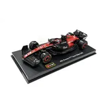 BBURAGO 18-38086 - Modellauto - F1 Alfa Romeo C43 #77 Bottas (mit Helm, Maßstab 1:43) Formel 1