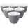 SELTMANN WEIDEN Snack and Egg Life Fashion ø 6,8 cm 6er Set Elegant Grey