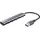 Trust Halyx-4-port 1+4 Port USB 3.1 Gen 1-Hub Dunkelgrau