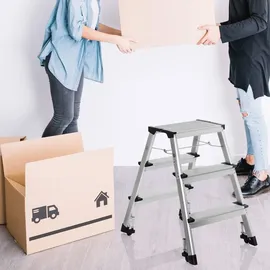 HJH Office SOLID IV Klappleiter 3 Stufen