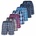 yourbasics Jungen Web-Boxershorts 7er Pack - American Boxer-Shorts, gemustert, Spar-Pack