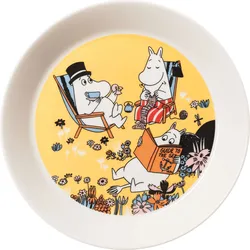 Arabia Finland Teller 19 cm Mumin-Familienzeit