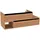 Fackelmann Waschbeckenunterschrank 128,5 x 50 x 46 cm Braun/Schwarz
