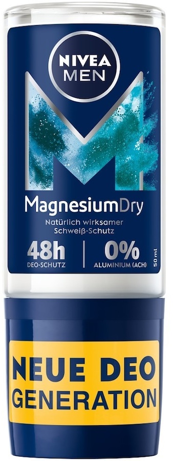 NIVEA NIVEA MEN Roll On Magnesium dry Deodorants 50 ml