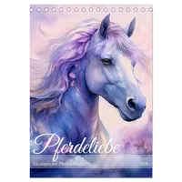 Calvendo Pferdeliebe - Ein magischer Pferdekalender (Tischkalender 2026 DIN