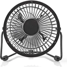 Nedis FNDK1BK10 10 cm Tischventilator Schwarz