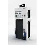 Gembird Powerbank 20000 mAh USB) Schwarz