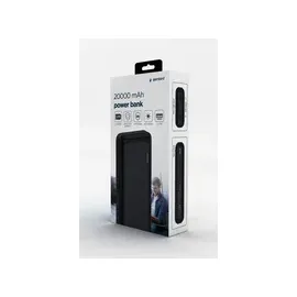 Gembird Powerbank 20000 mAh USB) Schwarz
