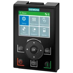 Siemens 6AG12550AA002JA2 SIPLUS G120 Intelligent Operator Panel (IOP) -20 ... +50 °C based on 6SL3255-0AA00-4JA2