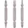 einhell accessories Doppel-Bit-Set PH/SL 65 mm 3 Stück