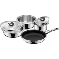 WMF Click&Serve Kochgeschirr-Set 7-tlg. 2 x Stielkasserolle + Sautese + Bratpfanne