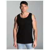 TRIGEMA Unterhemd TRIGEMA "TRIGEMA Trägershirt aus 100% Baumwolle", Herren, Gr. XXL, 1 Stk., US-Größen, schwarz, 100% Baumwolle, Unterhemden Unterhemd