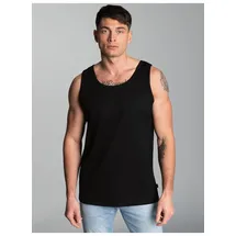 TRIGEMA Unterhemd TRIGEMA "TRIGEMA Trägershirt aus 100% Baumwolle", Herren, Gr. XXL, 1 Stk., US-Größen, schwarz, 100% Baumwolle, Unterhemden Unterhemd
