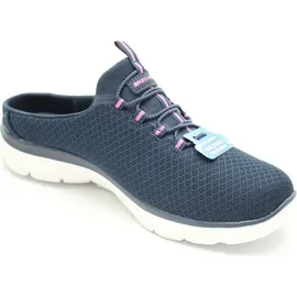 SKECHERS Damen, Pantolette Sabot 42 - blau, - 42