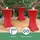 Beautissu Stehtischhusse Stella Rot Ø 70-75 cm 2er Set