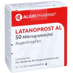 LATANOPROST AL 50 Mikrogramm/ml Augentropfen 3X2,5 ml