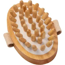 Eco Bath London Cellulite Handbürste - Cellulite-Behandlungsbürste, Effektiver Cellulite-Entferner und Massagegerät für glatte, straffe Haut, natürliches Holz-Peeling-Massagegerät