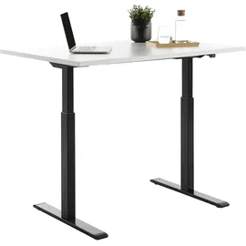 TOPSTAR Schreibtisch E-Table schwarz / Weiß