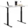 TOPSTAR Schreibtisch E-Table schwarz / Weiß