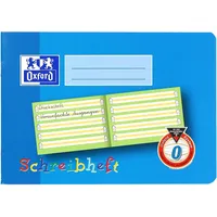 Oxford 100050105 Schreibheft, Lineatur 0 (1 Klasse), 16 Blatt, 10 Stück, A5