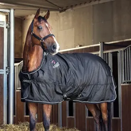 Catago Turnout Pferdedecke FIR-Tech Healing, 150 g - schwarz - 125 cm