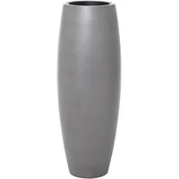 Vivanno Pflanzkübel Bodenvase Fiberglas MAGNUM Beton-Optik Grau - 80x23