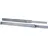 Inter-Tech Regal-Schiene Stahl 455 mm Silber