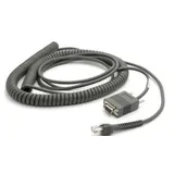 Zebra Technologies Zebra - Kabel seriell - DB-9, power DC jack zu RJ-45 (10-polig)