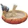 FD Figur Vogeltränke blau 11 x 23 x 19 cm bunt