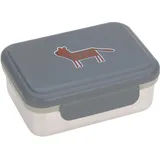 Lässig Kinder Brotdose Edelstahl Lunchbox Frühstücksbox Nachhaltig Kindergarten Schule/Safari Tiger