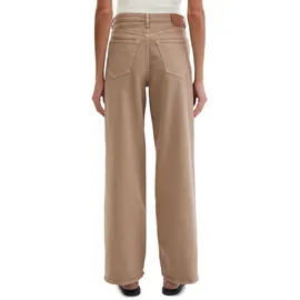 Marc O'Polo Weite Jeans "aus Organic-Cotton-Mix-Stretch", Damen, Gr. 27, Länge 32, earthy taupe, Obermaterial: 98% Baumwolle, 2% Elasthan, unifarben, loose fit normal, Jeans