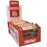 Nutrisport 33% Protein 44gr Protein Riegel Kasten Dunkel Schokolade Und Orange 24 Einheiten