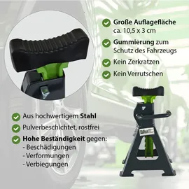 Trutzholm Unterstellbock Stahl 2 Tonnen grün