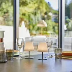 Set aus 2 Tischlampen H16CM Olive Lumisky