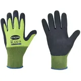 strongHand Handschuhe Flexter Gr.9 neogelb/grau EN 388 PSA II 12 PA