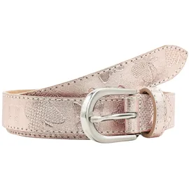 COLLEZIONE ALESSANDRO Damengürtel Leder 2,5cm rosa 95