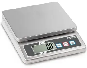 Kern Tischwaage FOB 5K-3NS+C kalibriert, Wägebereich 5000 g, Ablesbarkeit 1 g