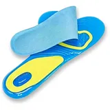 LA CUTE Gelsohlen Activ Gel Pro Einlegesohlen für Komfort, Dämpfung und Schmerzlinderung (Schuheinlage aus Gel 38-42 / 42-48, Orthopädische Schuheinlage aus Gel), Individuell zuschneidbar für eine optimale Passform. 38-42