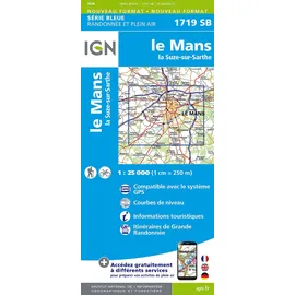 IGN Frankreich Le Mans la Suze