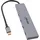 InLine USB 3.2 Gen.2 Hub (10Gb/s), 4 Port USB-C, OTG, Aluminiumgehäuse,
