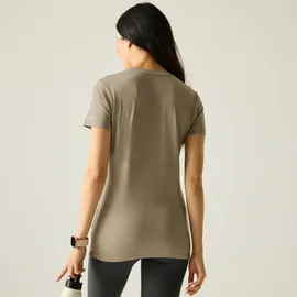 Regatta Fingal Stretch Funktionsshirt Taupe 40