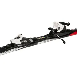 TECNOPRO Kinder Ski Alpin Bindung N TC45 J75, Weiß-Schwarz, ONE SIZE