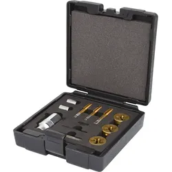 KS Tools 3/8" Gewindeschneid-Satz für Radmuttern- und Schrauben, 11-tlg - 150.1420