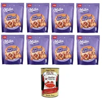 Milka Mini Wafers, 8x110g, Waffeln mit Alpenmilchschokolade +Polpa