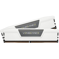 Corsair VENGEANCE DDR5 32GB (2x16GB) 6400MHz CL32 Intel XMP iCUE Kompatibel Computer Speicher - Weiß (CMK32GX5M2B6400C32W)