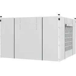 Outsunny Seitenteile für Pavillon Polyester